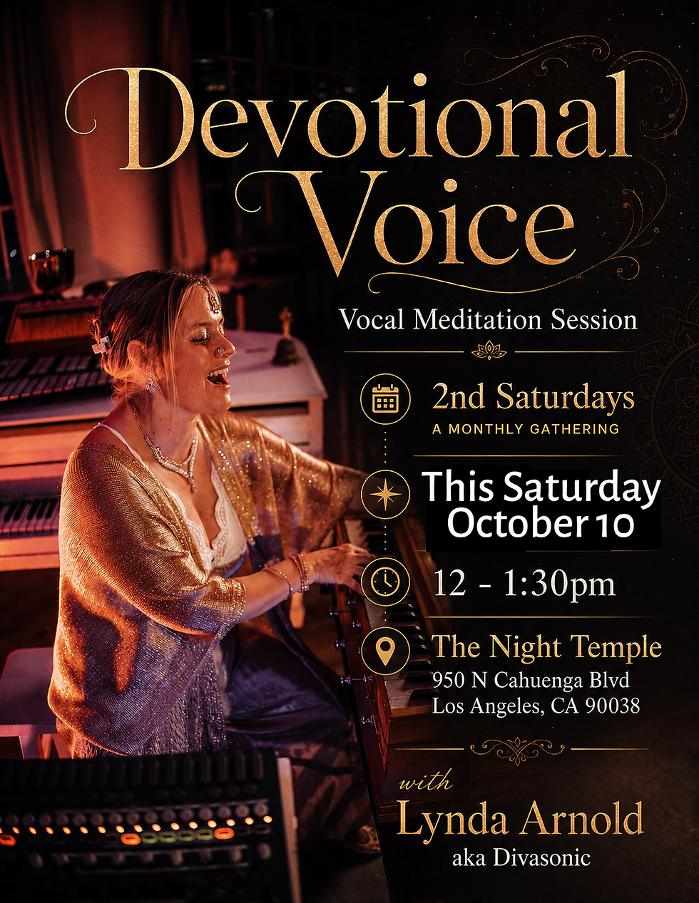 Devotional Voice - Vocal Meditation Session
