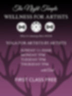 Yoga for Artists by Artists