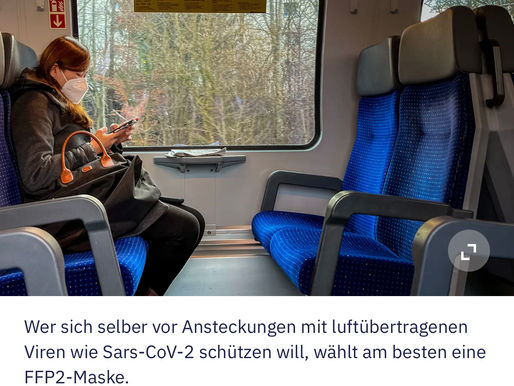 Wirksamkeit von Masken - Und sie schützen doch!