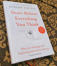 My favorite book named Don't believe everything you think by joseph nguyen which helped with my anxiety and mental health.