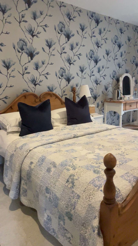 Beautiful interiors and simple luxury.