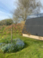 Fabulous views over rolling farmland.