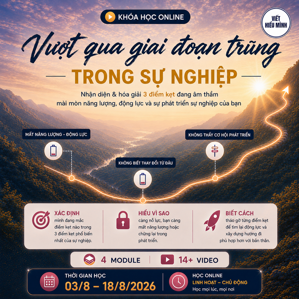 Viết hiểu mình tự học online