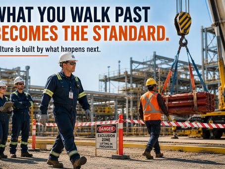 The Safety Culture You Have Is the Behaviour You Tolerate