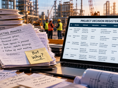 Decision Register Over Meeting Minutes for Project Governance