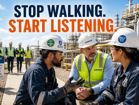 Stop Doing Safety Walks. Start Having Better Safety Conversations.