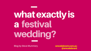 Are you having a Festival Wedding?