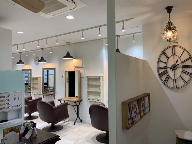 横浜市 美容室リニューアル工事の施工写真