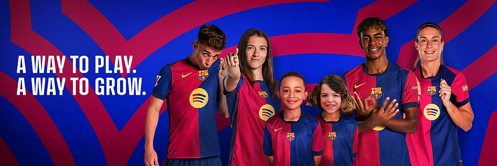 FC Barcelona summer camp kids
