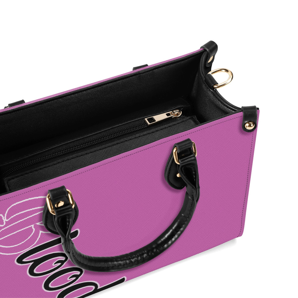 All-Over-Print Women Twill Leather Handbag