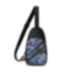 BloodLine Chest Bag, blue