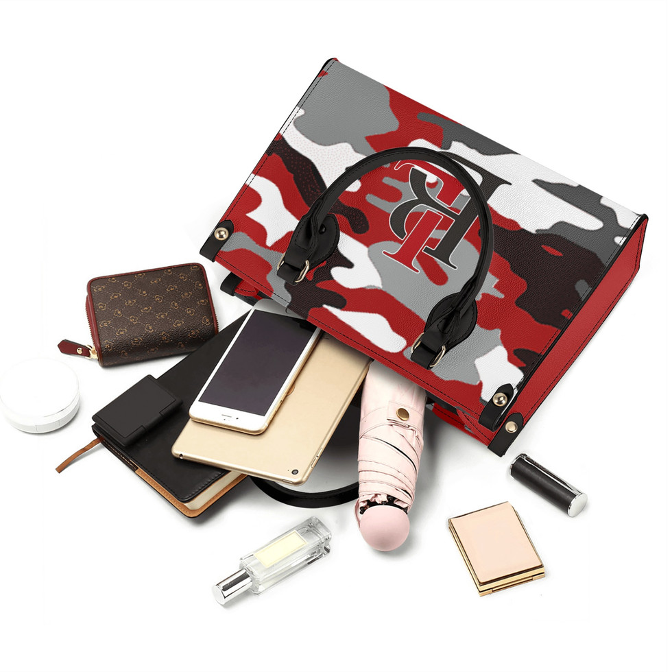 BloodLine Luxury Handbag, red camo