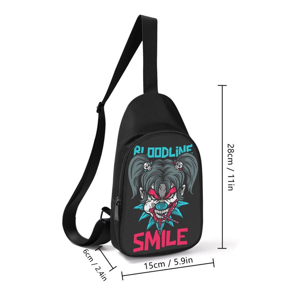 BloodLine Chest Bag, Smile