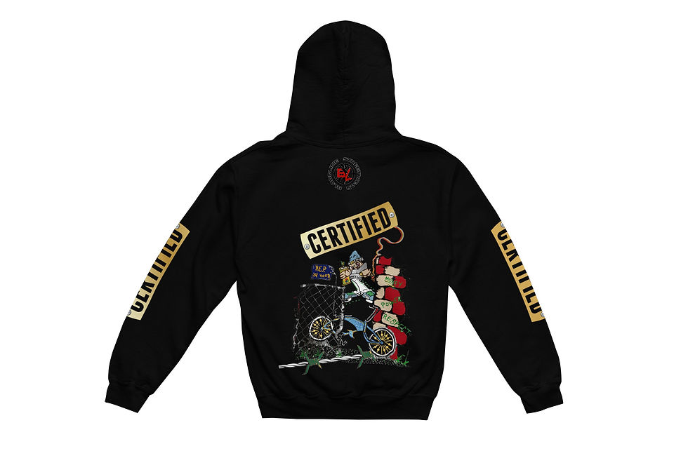 Certified Help, Hoodie f/b