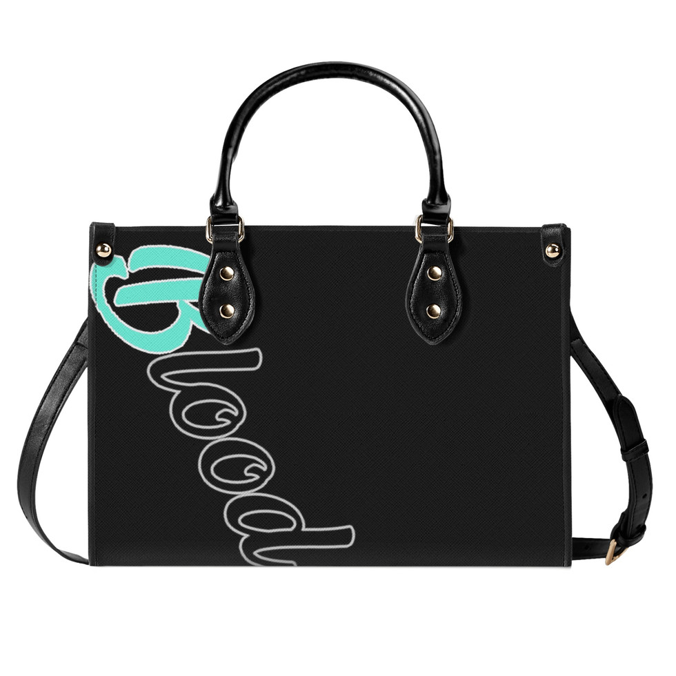 All-Over-Print Women Twill Leather Handbag