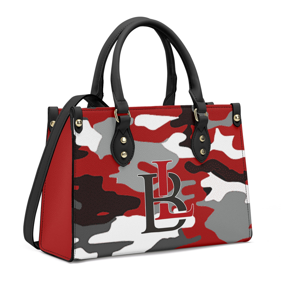 BloodLine Luxury Handbag, red camo