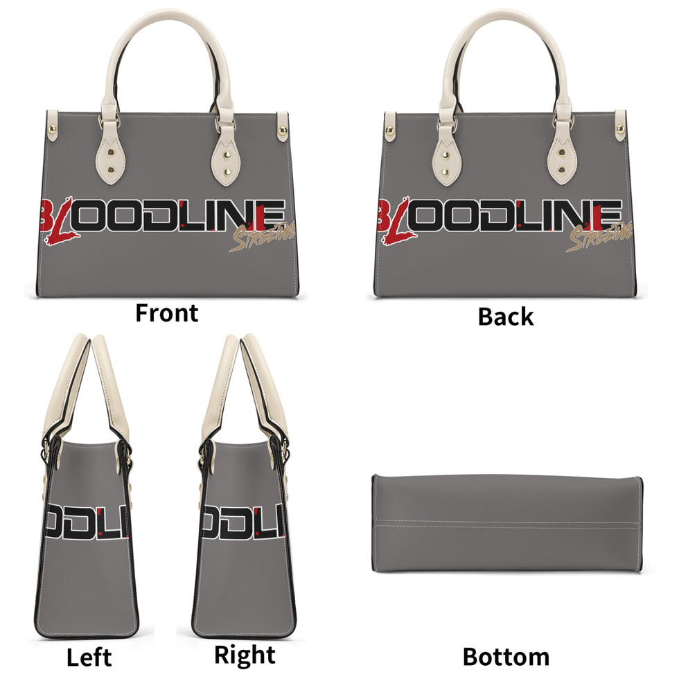 BloodLine Luxury Handbag, Grey