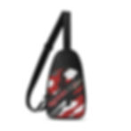 BloodLine Chest Bag, red