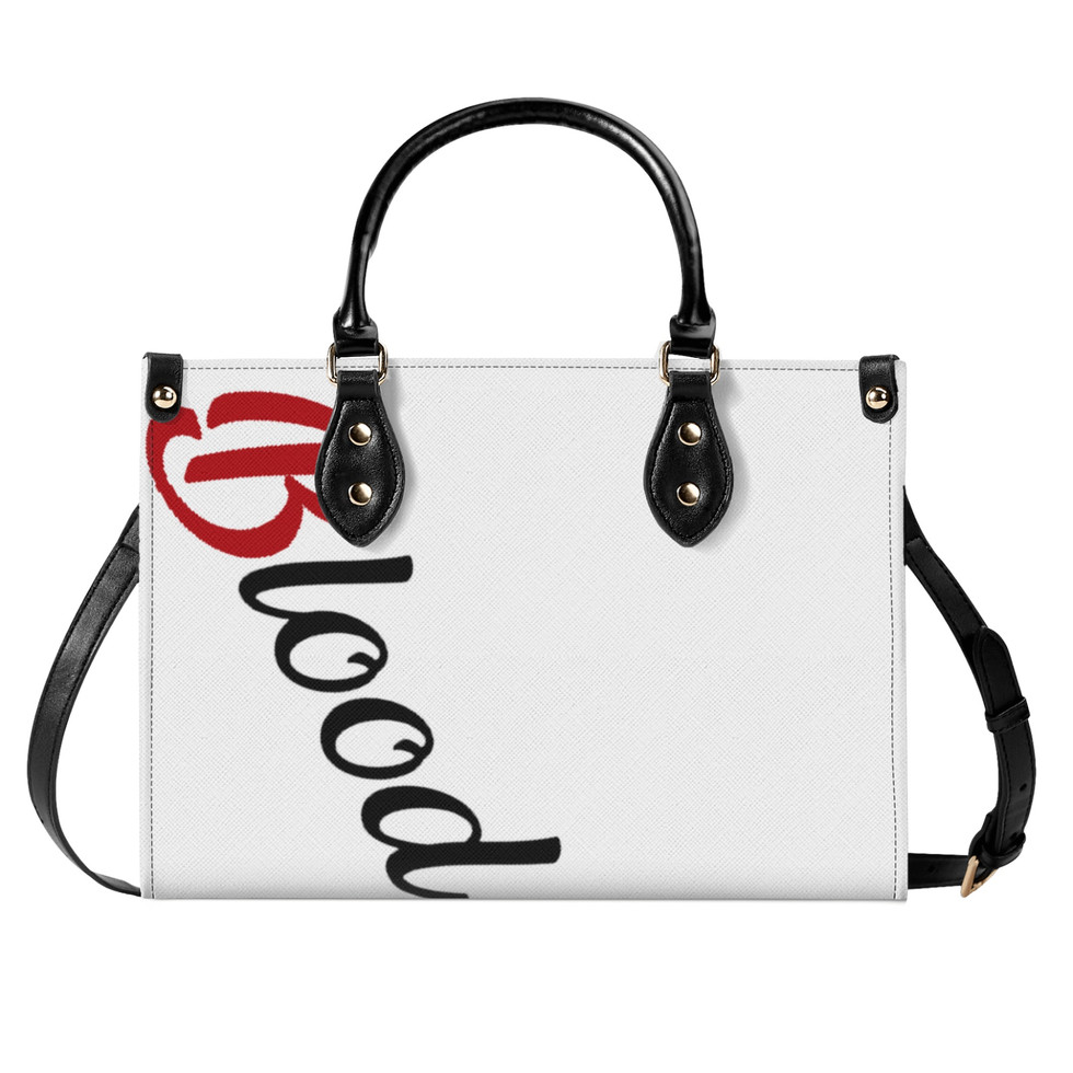 All-Over-Print Women Twill Leather Handbag