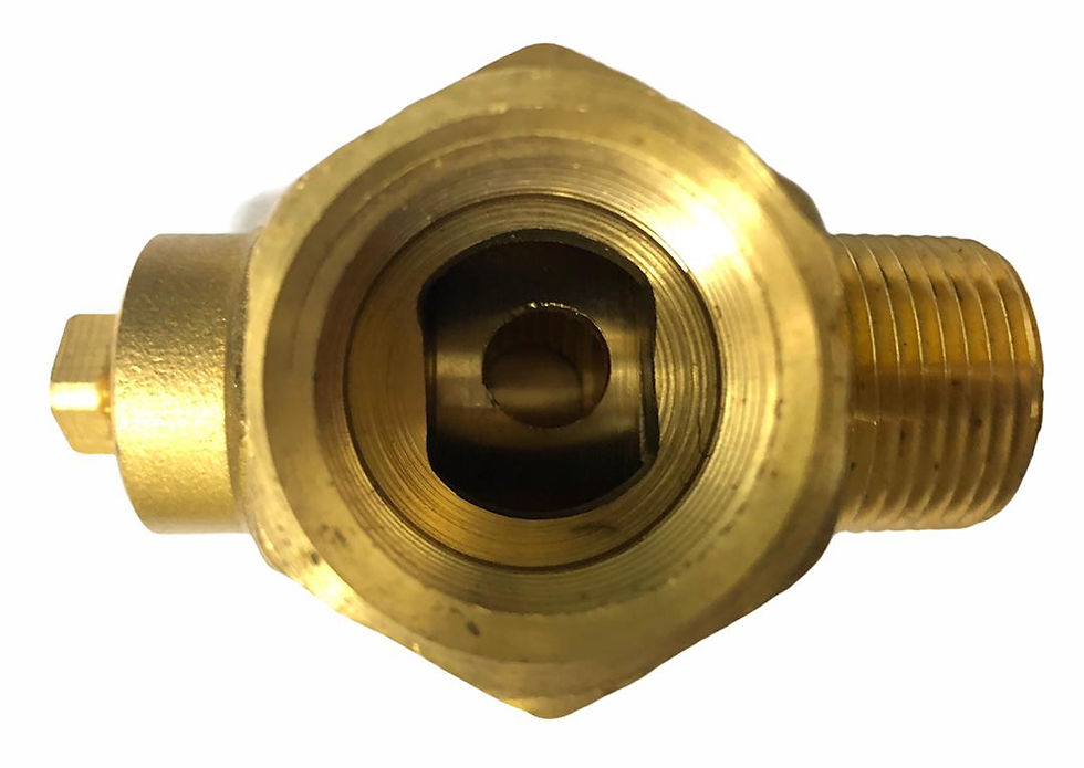 Thumbnail: Brass Swivel Ferrule Cock
