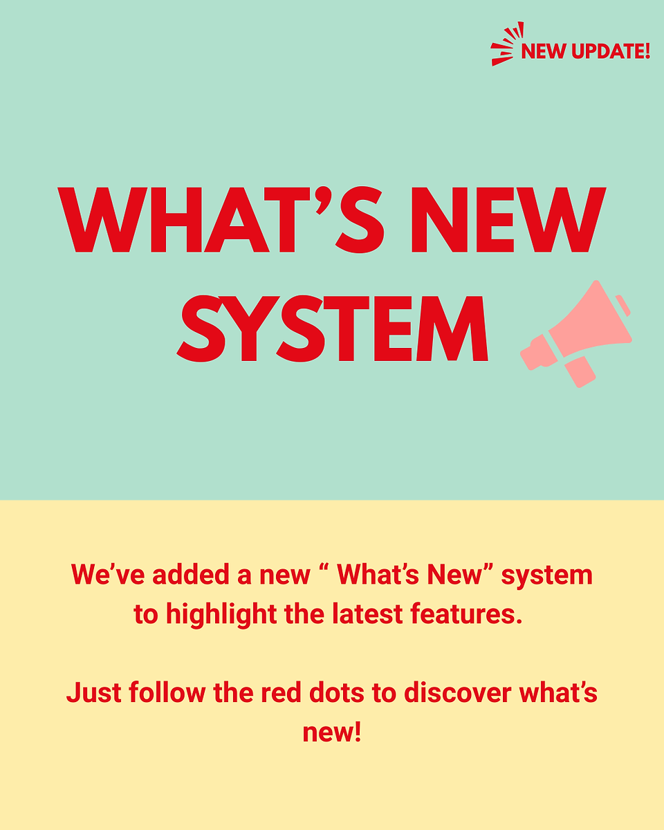 What's New System