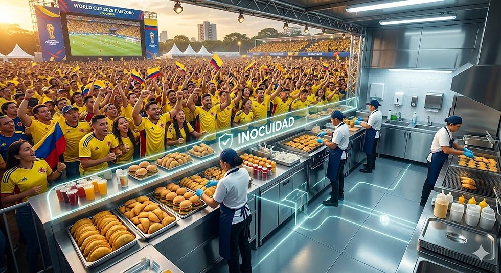 La táctica del consumo masivo: Cómo ganar el Mundial comercial de alimentos cumpliendo la norma sanitaria