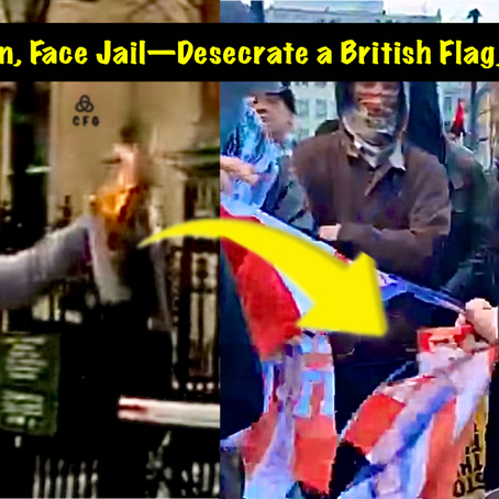 Public Order Offences And Two Tier Policing: Police Inaction Over Union Jack Desecration Highlights Double Standards!