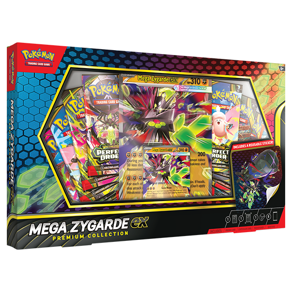 Pokemon TCG Mega Zygarde ex premium collection