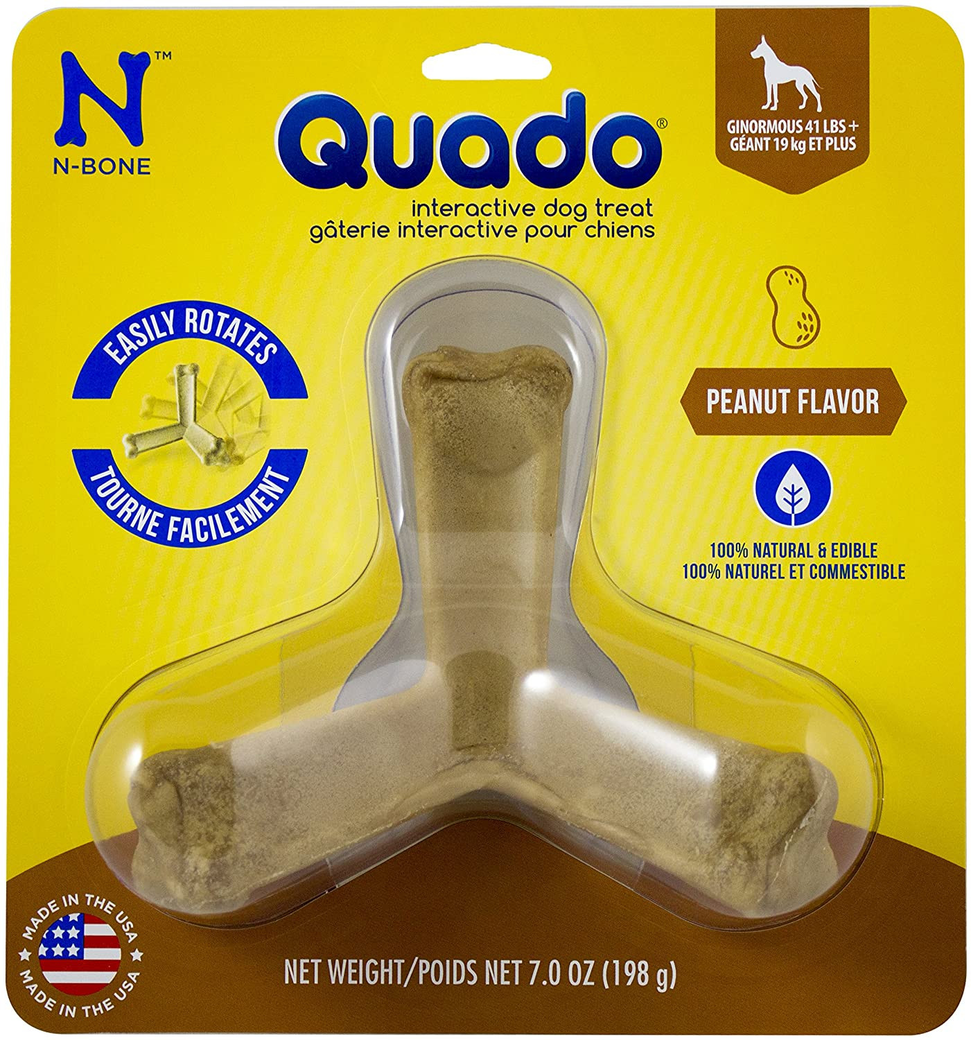 N Bone Quado Peanut flavor Large