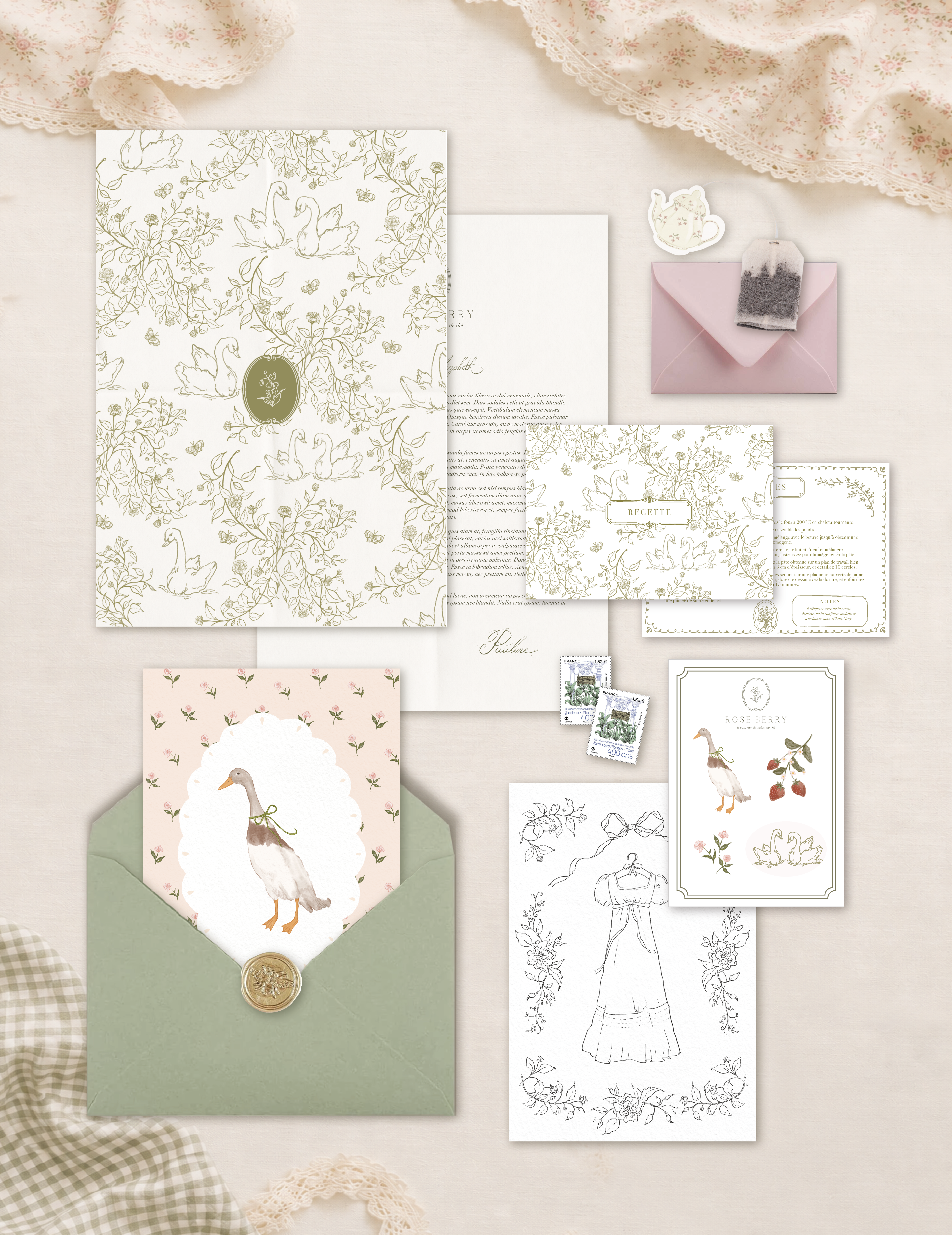 Le Courrier du Salon de Thé - Première édition