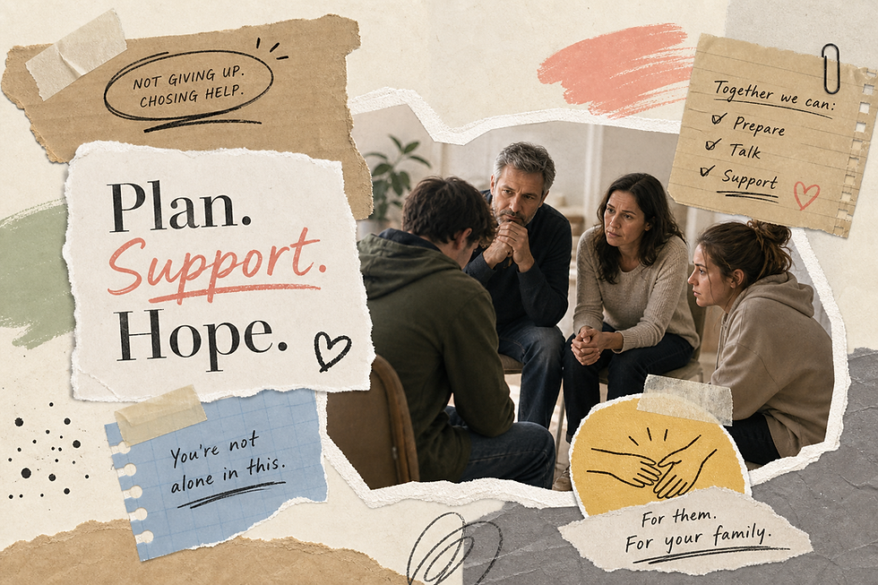 How to Stage an Intervention for a Loved One With Addiction