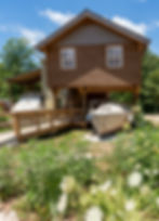 Land Yacht Cabin - Sailboat for 2 and Loft Cabin for 8