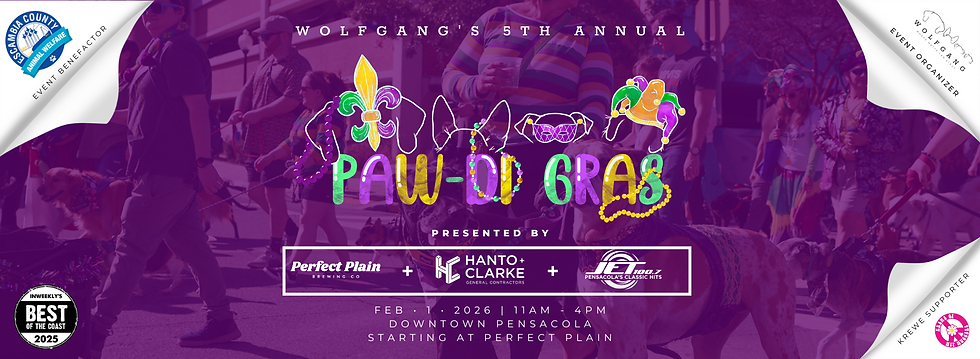 5th Annual Pensacola Paw-di Gras