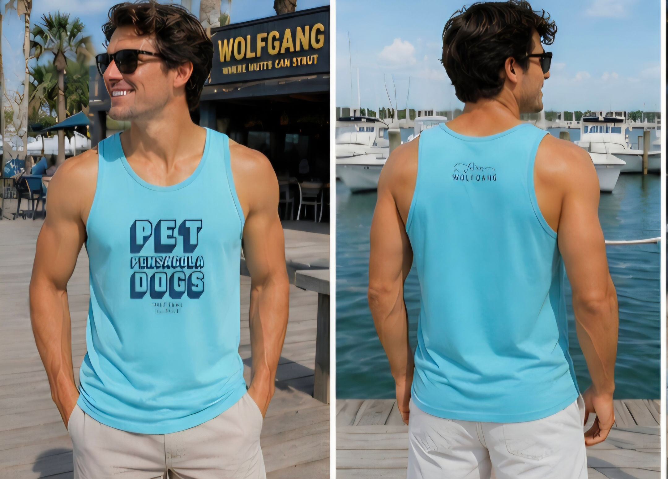 Pet Pensacola Dogs Comfort Colors Tank