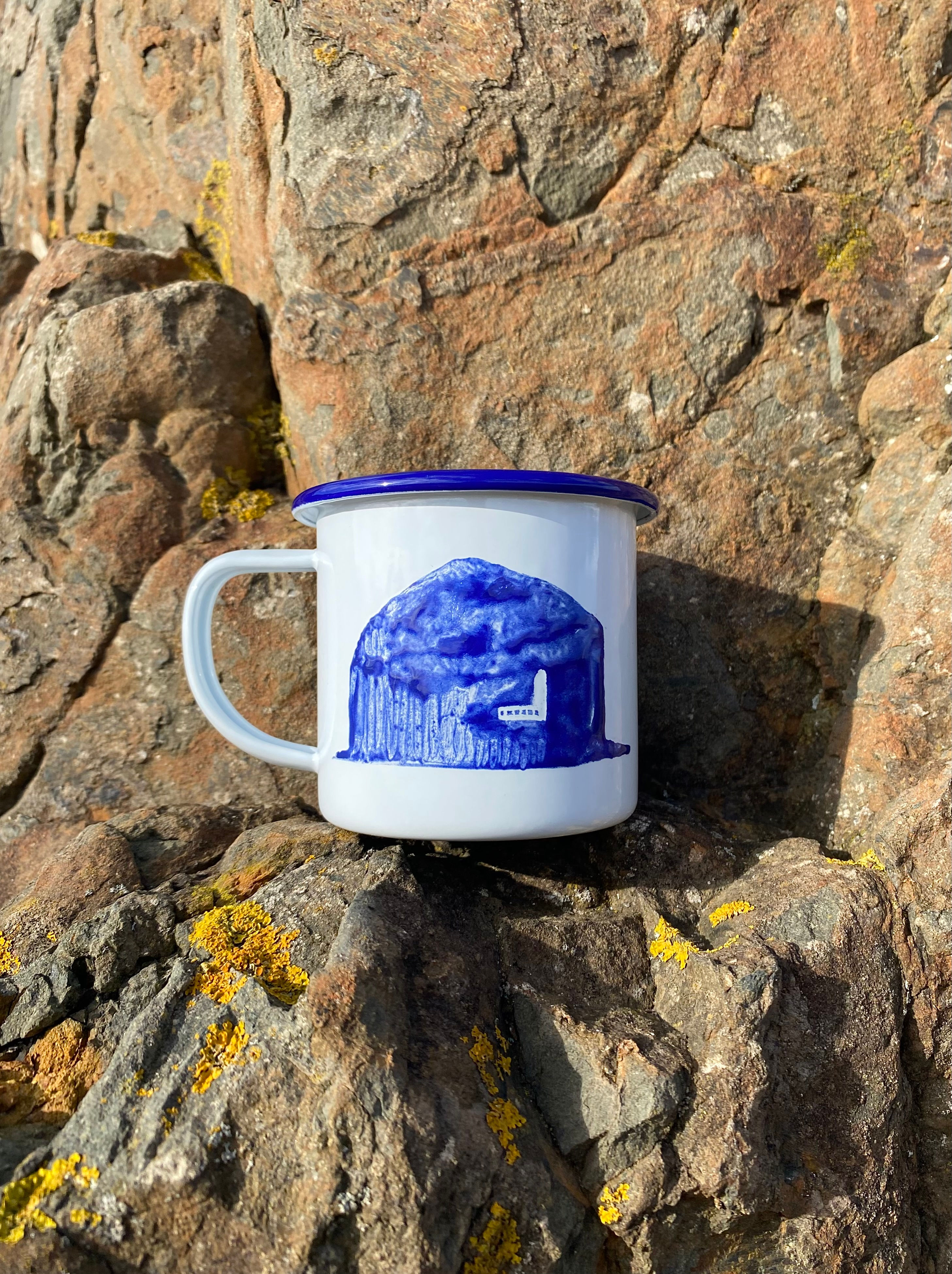 bass rock mug