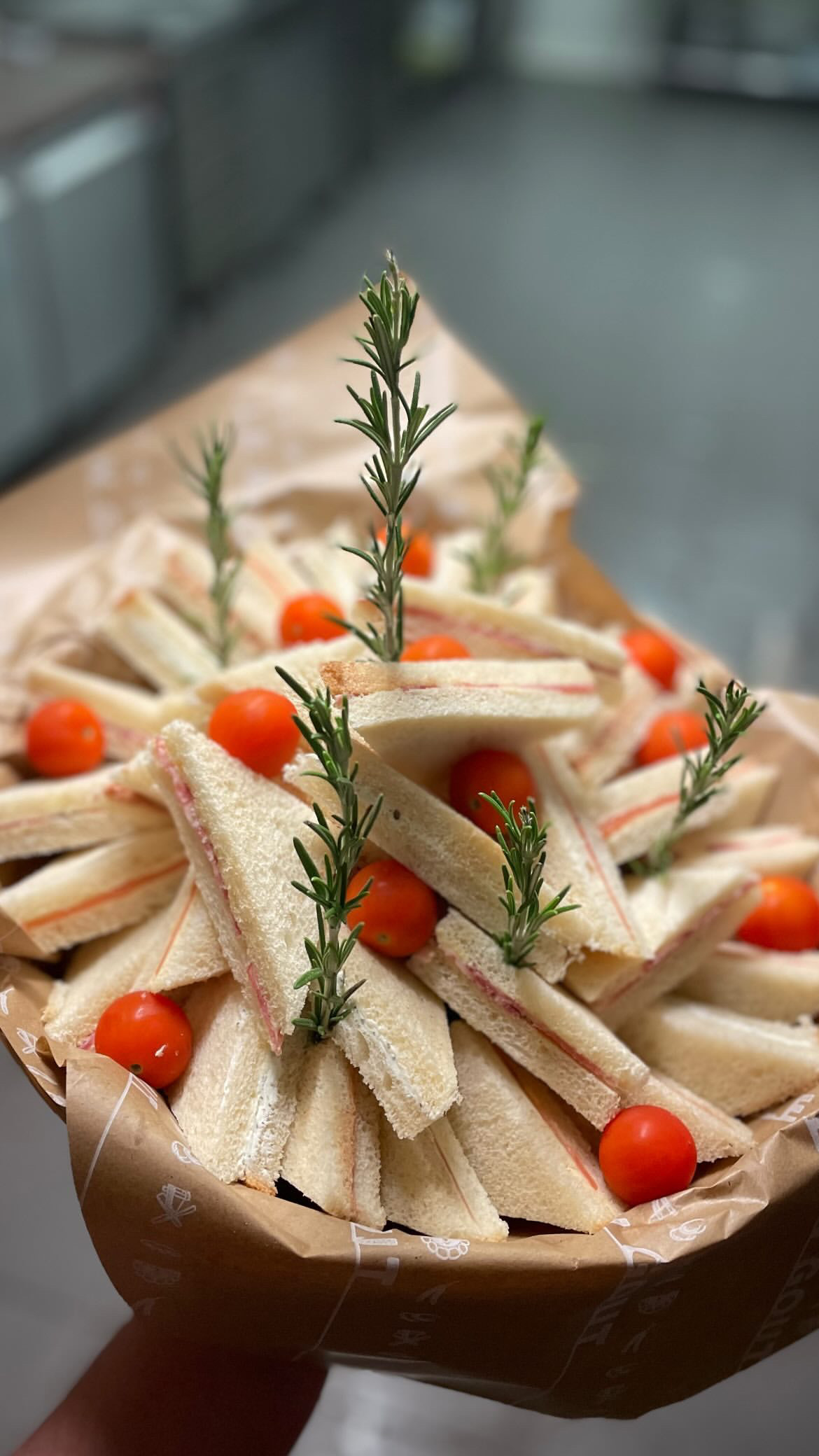 Arranged Food and Objects