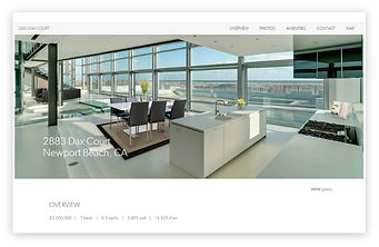 single property website - dax theme