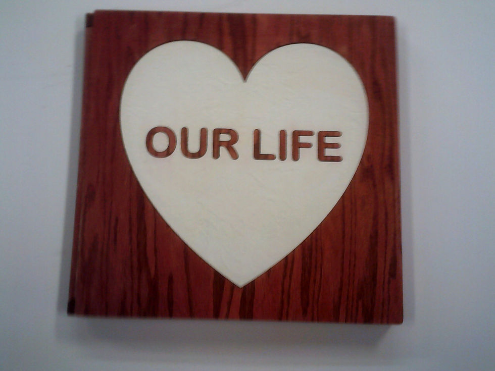 Thumbnail: Wood photo album