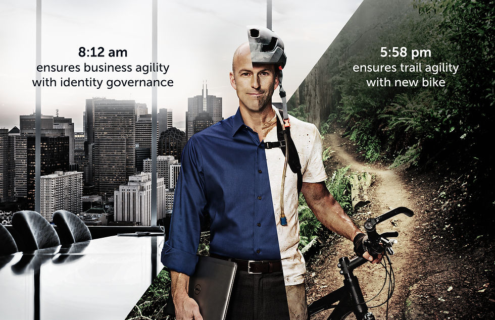 Mountain Biker Dell Computers