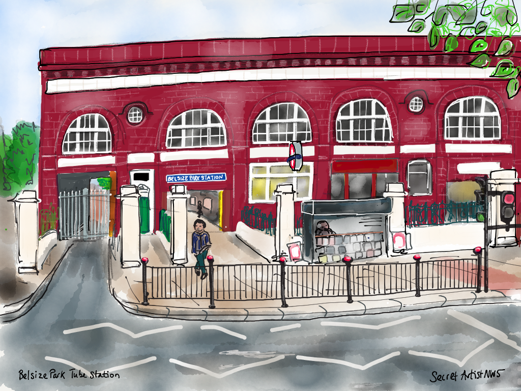 Belsize Park Tube Station