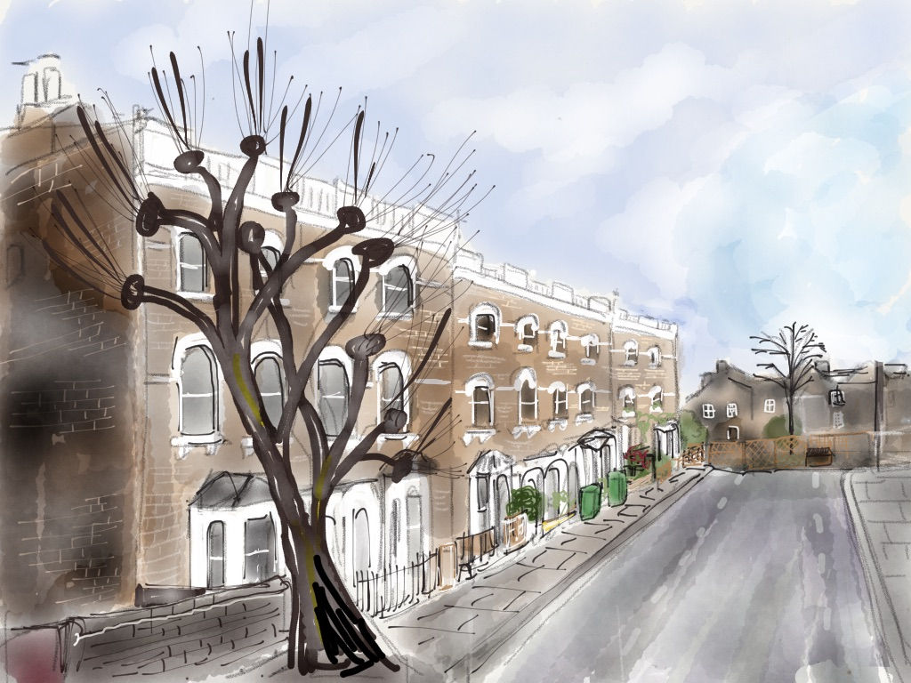 Dunollie Place,  east side