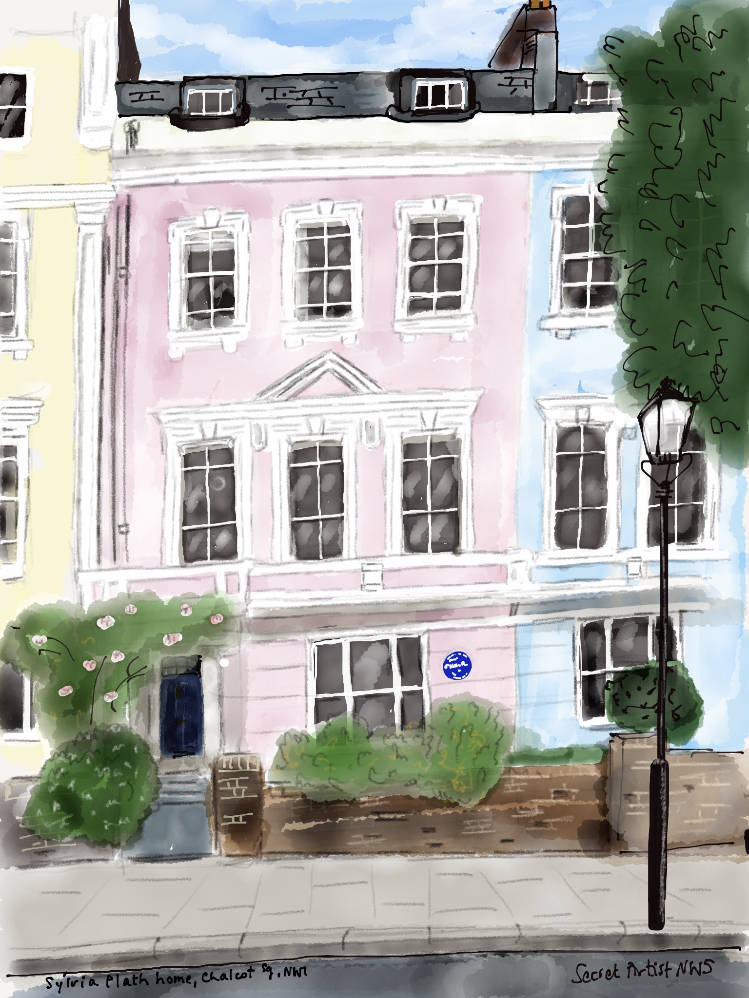 Sylvia Plath house