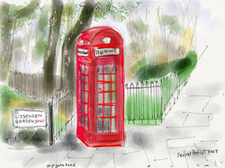 Telephone box, Highgate Rd