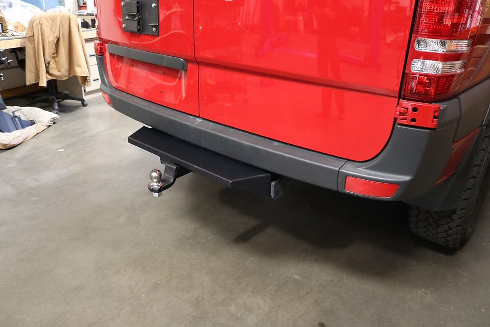 sprinter rear step