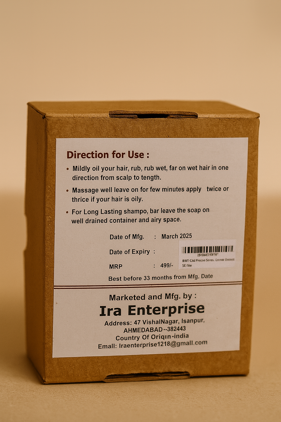 Thumbnail: Ayurvedic Shampoo Bar 90g