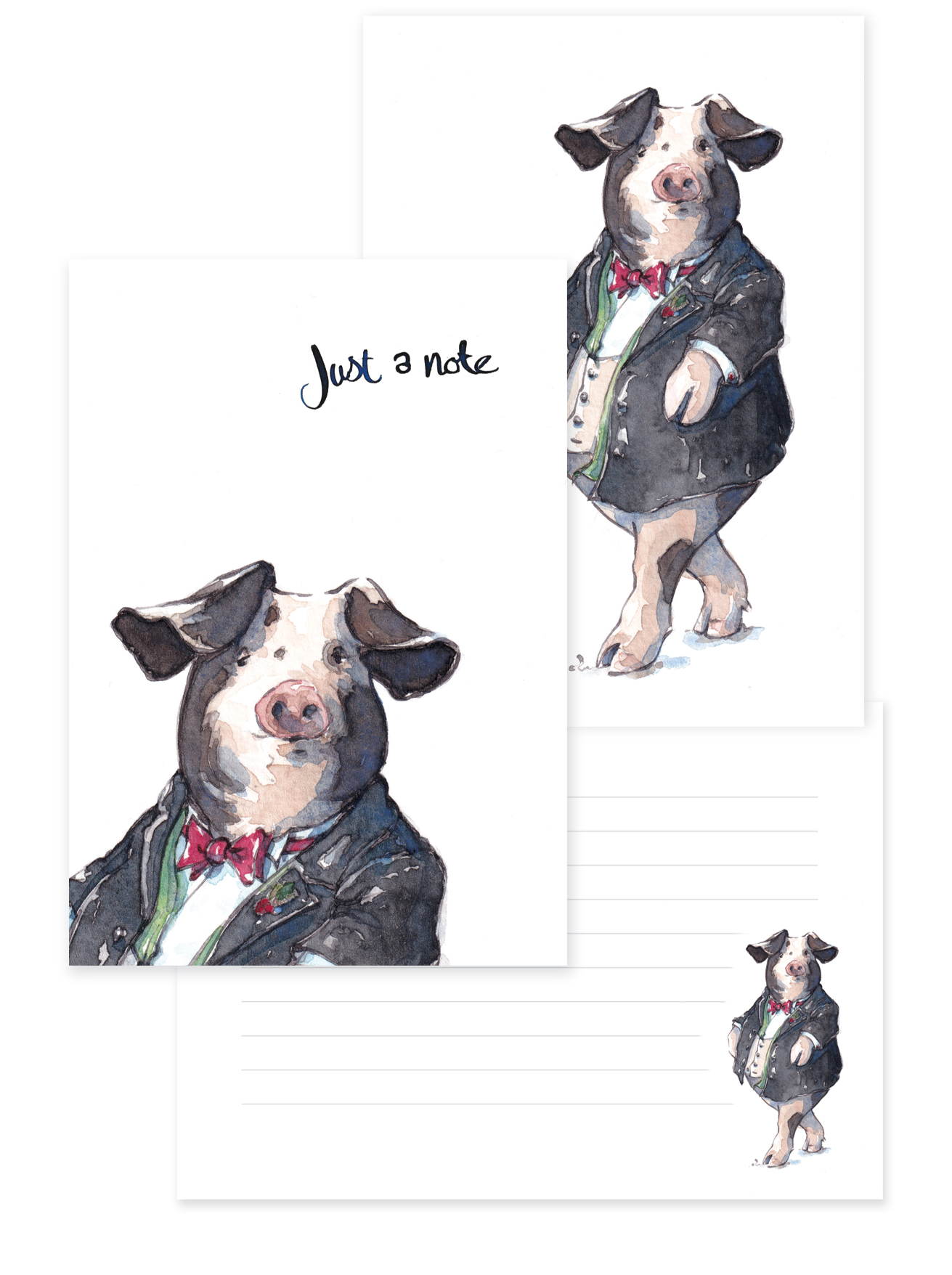 Dinner Jacket Pig