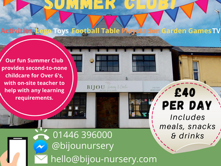 Summer Club for Over 6's!