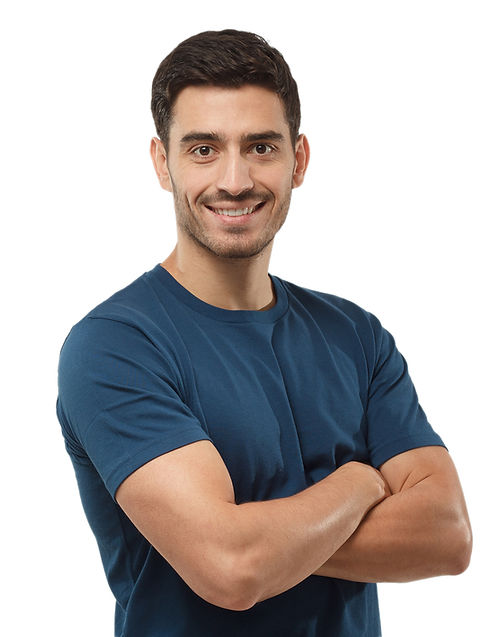 Smiling Man Posing