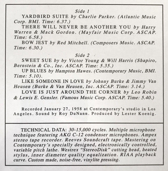 Miniature : Hampton Hawes Four!