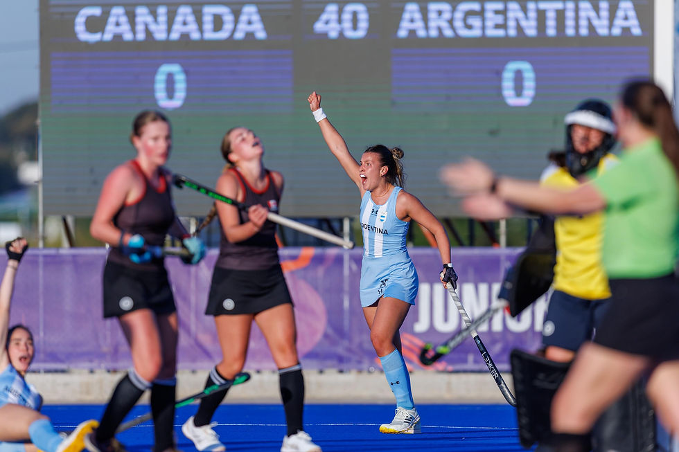 Las Leoncitas brillaron frente a Canadá para asegurarse su lugar en SF de Asunción 2025